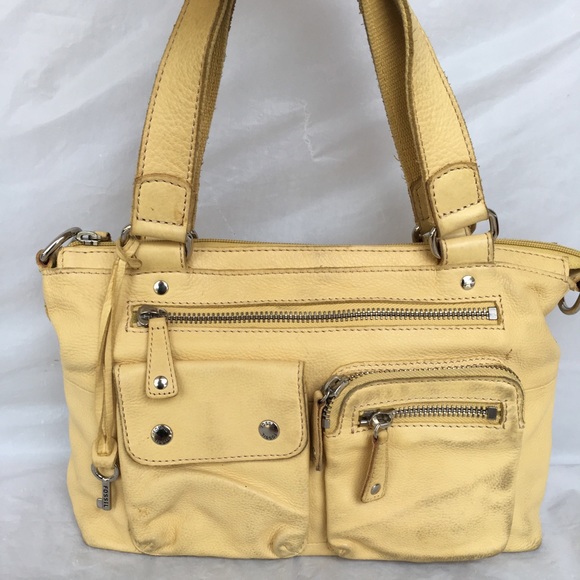 Fossil Bags Fossil Yellow Bag Poshmark
